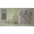 Third issue GPC 20 Rand old bank note( Very good condition)