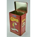 Collectible contemporary Glen tea caddy tin