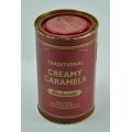 Vintage Collectible Woolworths Traditional Creamy Caramels Tin