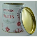 Collectible Pandoro Traditional Italian Christmas Cookie Tin