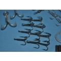 Mixed lot of various Mustad hooks, Barrel Swivels, and Other Tackle