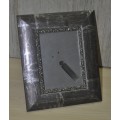 Vintage Bronze and Silver Distressed Wooden Photo Frame