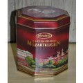 Collectible Contemporary Octagonal Mirabell Mozartkugln Dessert Treat Tin