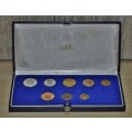 Collectible 1990 South African Short Proof Set in original South African Mint Box