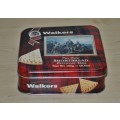 Contemporary, Collectible Walkers Pure Butter Shortbread Petticoat Tails Tin made in Scotland