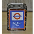 Vintage, Collectible Underground Earl Grey Tea Tin