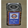 Vintage, Collectible Underground Earl Grey Tea Tin