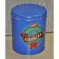Collectible, Vintage Large Baumann`s Cookies Tin