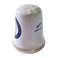 Collectible Vintage 1928-1988 Diamond Jubilee Porcelain Thimble - For Home and Country