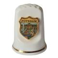 Collectible Vintage German Porcelain Thimble - Potsdam