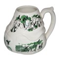 Vintage Ceramic Octoberfest themed, Beer Belly Mug - `Great beer bellies are made not born`