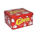 Contemporary, Collectible Glen Tea Caddy Tin