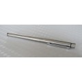c1982 Sheaffer Targa Slim Fountain Pen 1001s Brushed Stainless Steel Slimline