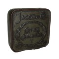 Antique Jacobs and Co Biscuit Manufacturer Sample Tin - Cream Crackers c1912