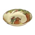 Vintage Royal Doulton `Under the Greenwood Trees` series bowl. Pattern Number: D6094 c1930