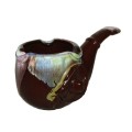 Vintage 1950`s Western Themed Pipe-shaped Ashtray