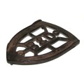 Antique Cast Iron Trivet made by Bless and Drake c1920