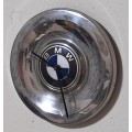 Vintage BMW 1960s Chrome Hubcap Wall Clock