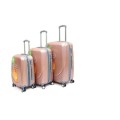 blue star 3pcs luggage set