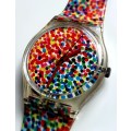 ORIGINAL SWATCH - COLLECTORS ITEMS AND RARE IN BRANDNEW CONDITION - LOTS OF DOTS IN OVP