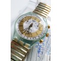 VINTAGE SWATCH CHRONO - STUNNING 1992 - HIGHLY COLLECTIBLE - BRAND NEW IN BOX