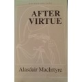BOOKS After Virtue - Alasdair Mac Intyre