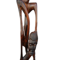 ART -   Hand Carved Wooden African Sculpture 78 cm