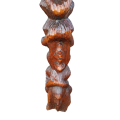 ART ,   Hand Carved Wooden African Sculpture 63 cm