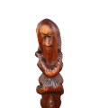 ART ,   Hand Carved Wooden African Sculpture 63 cm