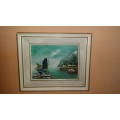 Art - Framed Original Painting - Signed by Artist 59 x 50 cm