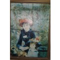 Art Painting - Vintage Renoir Painting