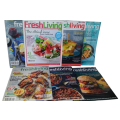 BOOKS -  seven Fresh Living magazines