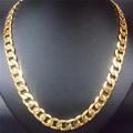 STUNNING! 9ct Long Gold Filled Chain - 8mm x 610mm (NOT Fusion Or Plated)!