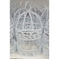White/Ivory Bird cage decor 11x6cm! 2 CAGES PER BID!!! Please read listing.