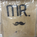 REDUCED TO CLEAR! Sackcloth Mr/Mrs sign. View other clearance auctions!