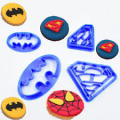 Super Hero Cookie cutter set. LOTS OF R1 CLEARANCE AUCTIONS!!