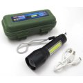 Powerful USB Rechargeable two in one LED Flashlight With Case Box. GREAT FOR CAMPING OR AS A GIFT!!!