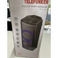 TELEFUNKEN dual 6.5`` party speaker TPS-650