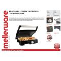 Mellerware Grande Press 2000W Panini & Multi Grill