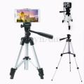 360° Professional Extendable Camera Tripod Phone Clip Holder Stand