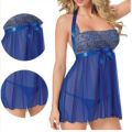 Sexy Women's Lingerie Lace Dress Underwear Babydoll Sleepwear+G-string Nightwear