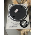 Technics SL1200 Professional DJ Turntable Silver Pair with Mixer