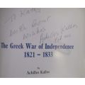 THE GREEK WAR OF INDEPENDENCE 1821-1833 By A Kallos