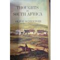 THOUGHTS ON SOUTH AFRICA By Olive Schreiner