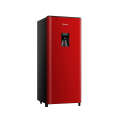 Hisense 177L Single Door Fridge with Water Dispenser - Red