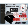 Mecool KM3 Android 9.0 TV Box (4GB RAM / 64GB ROM) * * Google Certified * *with Voice Control Remote