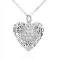 Fantastic price!! Sterling Silver - filled Lockit heart Necklace at LOW LOW price 2 shapes
