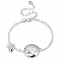 Fantastic price!! Sterling Silver - filled  Tree of life Bracelet  with detail at LOW LOW price