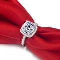 Fantastic price!! Sterling Silver - filled Ring with simulated diamonds Sizes 5-9