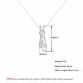 Sterling Silver filled hanging Cat Necklace